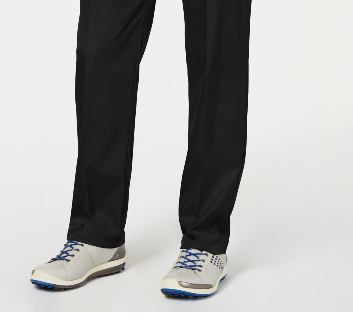 Attack Life By Greg Norman Men's Button Fly Stretch Work Pants Black Size 38X32