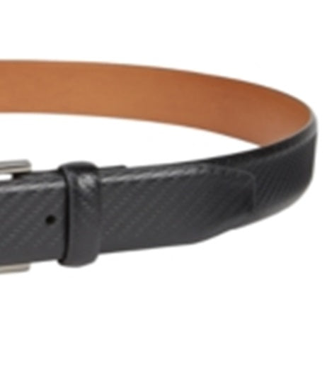 Alfani Men's Basketweave Dress Belt Black Size X-Large