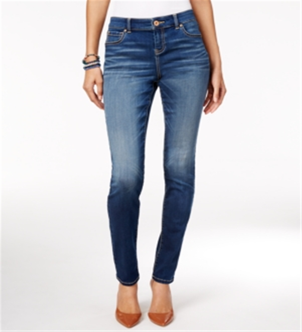 INC International Concepts Women's Skinny Jeans Blue Size 12 Petite