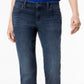 INC International Concepts Women's Curvy Fit Boyfriend Jeans Blue Size 10