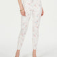 Style & Co Women's Floral Skinny Jeans White Size 6