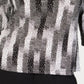 Jm Collection Petite Printed Jacquard Top Black Size Petite L