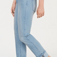Charter Club Women's Tummy Control Cuffed Jeans Dark Blue Size 16