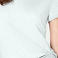 INC International Concepts Women's Ruched T-Shirt White Size X-Small