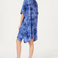 Jenni Women's Comfy Sleepwear Wrap Robe Blue Size OS