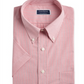 Club Room Men's Button Down Pinstriped Performance Shirt Red Size 18
