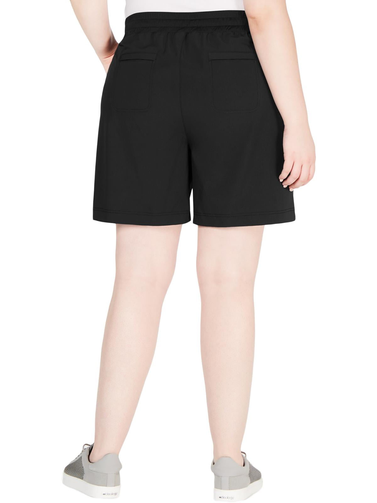 Ideology Women's Woven Shorts Size Plus