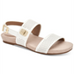 Giani Bernini Women's Ramonaa Memory Foam Footbed Sandals Brown Size 9 W