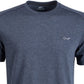Attack Life by Greg Norman Men's Crew Neck Performance Logo T-Shirt Blue Size Small