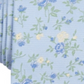 Bar III Men's Collins Silk Floral Neck Tie Blue Size Regular