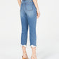 INC International Concepts Women's Lace trim Jeans Blue Size 10