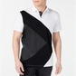 INC International Concepts Men's Colorblocked Mixed Media Polo White Size XX-Large