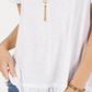 Style & Co Women's Ruffled Hem Top White Size Medium
