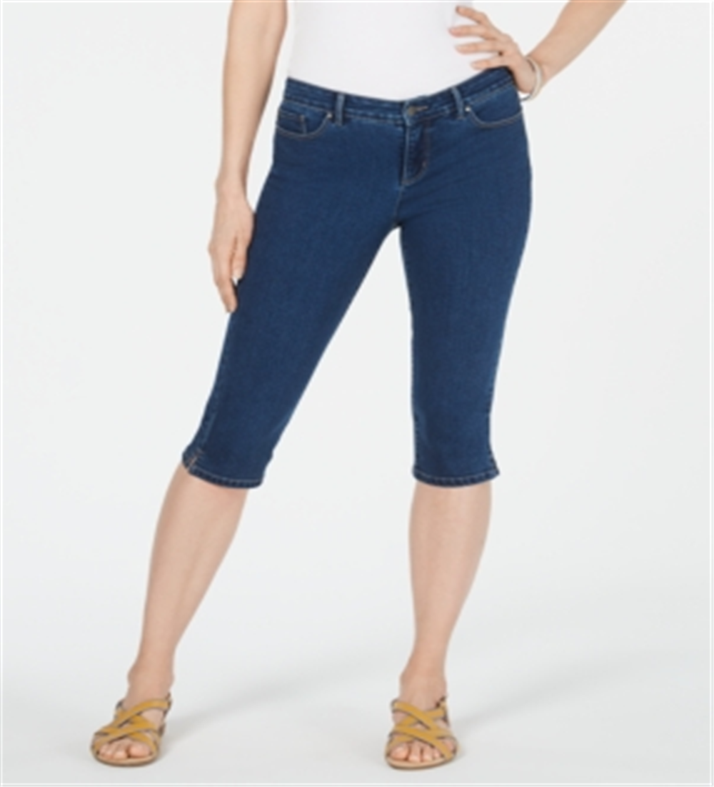 Charter Club Women's Tummy Control Skimmer Jeans Blue Size 4