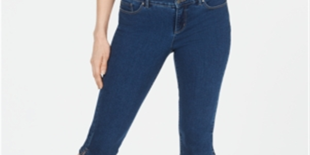 Charter Club Women's Tummy Control Skimmer Jeans Blue Size 4