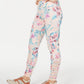 Ideology Women's Floral Fitness Athletic Leggings Pink Size XX-Large