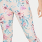 Ideology Women's Floral Fitness Athletic Leggings Pink Size XX-Large