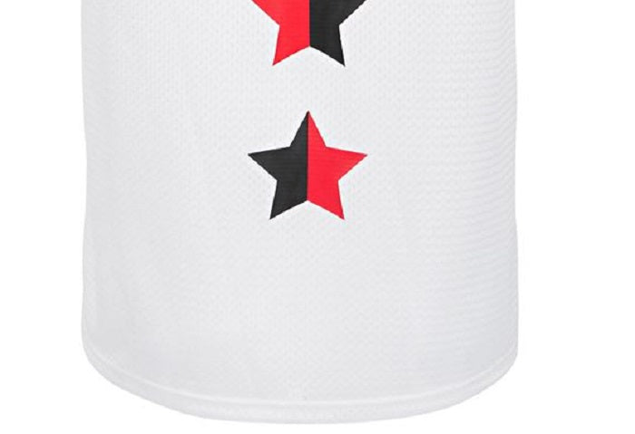 Ideology Men's Patterned Sleeveless V Neck Classic Fit Tank Top White Size X-Large