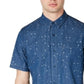 American Rag Men's Denim Star Shirt Blue Size X-Large