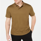 Tasso Elba Men's Supima Blend Cotton Polo Yellow Size XXL