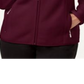 Karen Scott Women's Zeroproof Fleece Jacket Maroon Size Petite L
