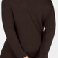 Karen Scott Women's Cotton Studded Open Front Cardigan Brown Size Small