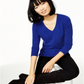 Charter Club Women's Pullover Cashmere Sweater Blue Size Petite Medium