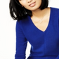 Charter Club Women's Pullover Cashmere Sweater Blue Size Petite Medium