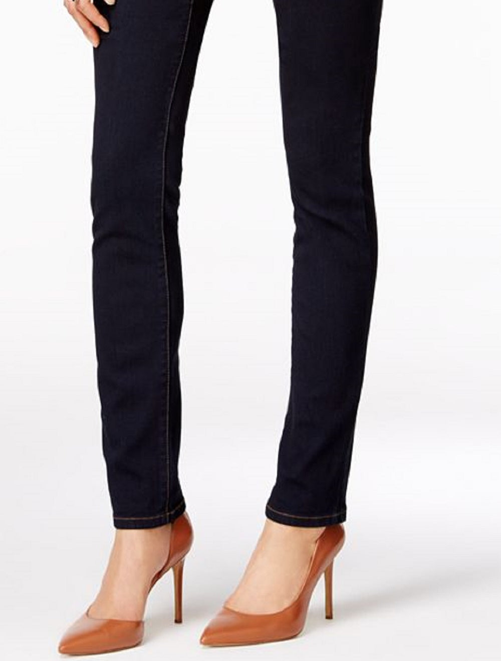 INC International Concepts Women's Triple Stitch Skinny Jeans Blue Size 6