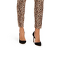 INC International Concepts Women's Leopard Print Curvy Fit Skinny Jeans Brown  Size 18