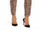 INC International Concepts Women's Leopard Print Curvy Fit Skinny Jeans Brown  Size 18