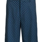 Greg Norman Men's Metal Print Stretch Golf Short Blue Size 33