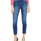 INC International Concepts Women's Skinny Tummy-Control Ankle Jeans Blue Size 4 Petite