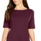 Alfani Women's Solid Sheath Dress Red Size 4 Petite