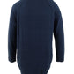 Karen Scott Women's Cotton Textured Stripe Sweater Blue Size 0X