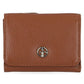 Giani Bernini Women's Softy Leather Trifold Wallet Brown Size Regular