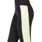 Ideology Women's Colorblocked Cropped Leggings Yellow Size Large