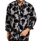 INC International Concepts Men's Patterned Long Sleeve Button Down Casual Shirt Gray Size 48