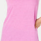 Ideology Women's Purple Mesh Back Tank Top Size Large