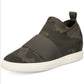 Material Girl Women's Quila Camouflage Banded Fashion Sneakers Green Size 5 M