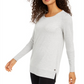 Ideology Women's Yoga Fitness Tunic Top Gray Size XS