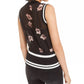 Bar III Women's Semi Sheer Floral Print Top Pink Size Small