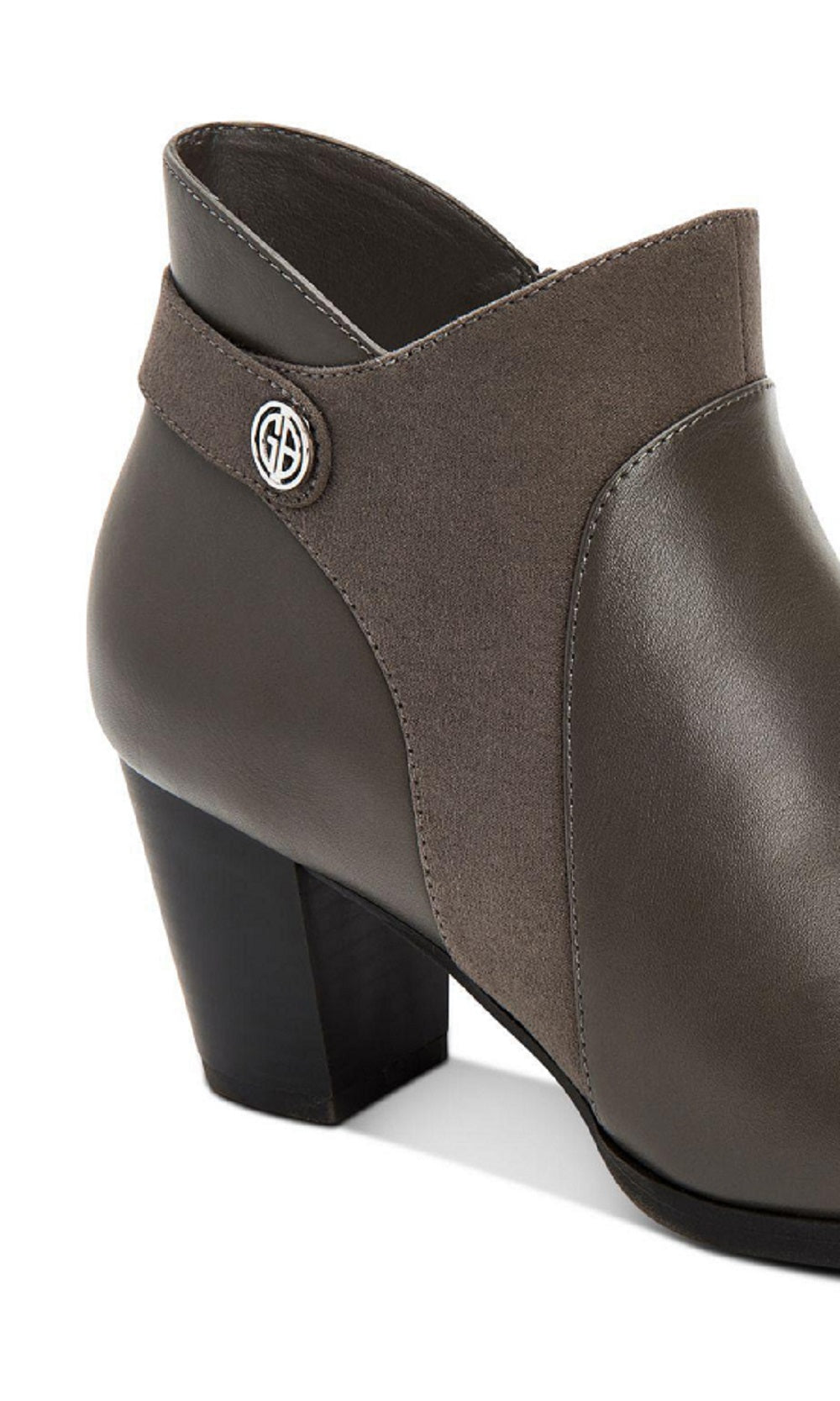 Giani Bernini Women's Abalina Memory Foam Booties Shoes Gray Size 9.5 M