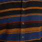 American Rag Men's Fay Stripe Flannel Shirt Black Size X-Small