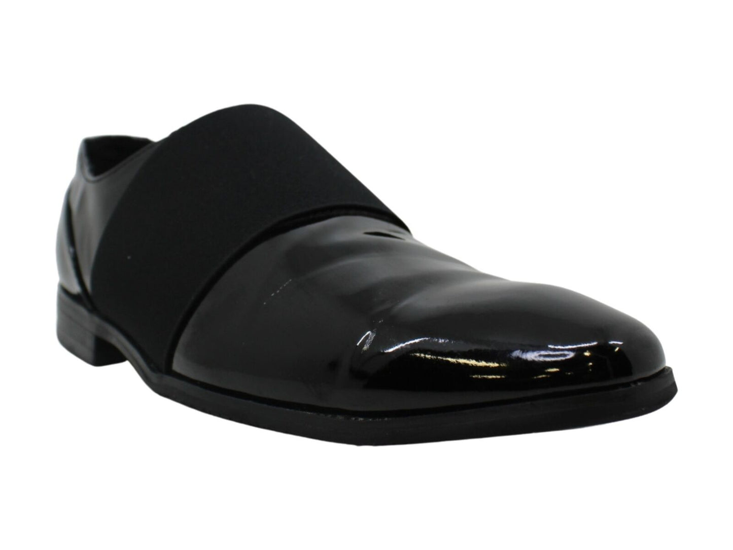 INC International Concepts Men's Kain Patent Loafers Black