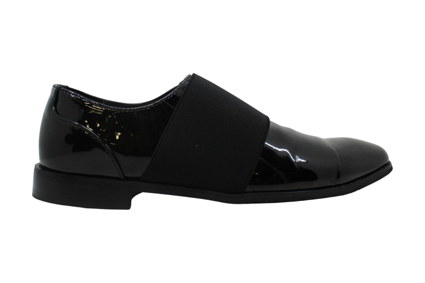INC International Concepts Men's Kain Patent Loafers Black