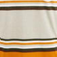American Rag Men's Explorer Stripe V Neck T-Shirt Beige Size Small