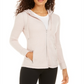 Ideology Women's Waffle Fitness Running Hoodie Pink Size X-Large