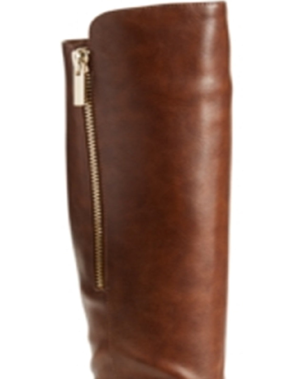 Material Girl Women's Winnnie Closed Toe Over Knee Riding Boots Brown Size 9.5