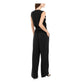 Alfani Women's Ruffled Jumpsuit Black Size Petite